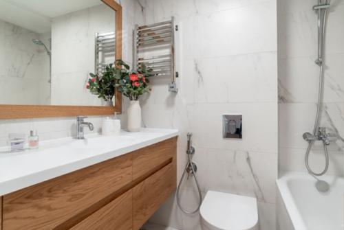 Современный интерьер квартиры площадью 40 кв. 09