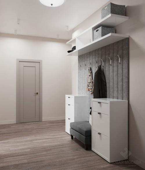 Дизайн - проект однокомнатной квартиры. 02