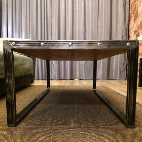 Брутальный кофейный стол в стиле лофт! 02