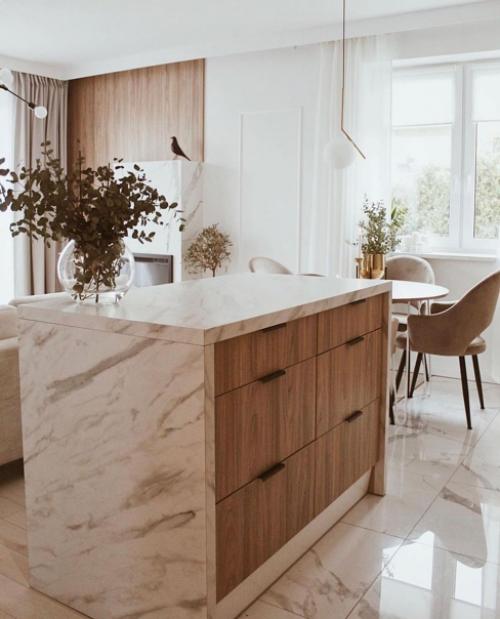 Вряд ли кто-то сможет угадать стиль интерьера кухни. 07