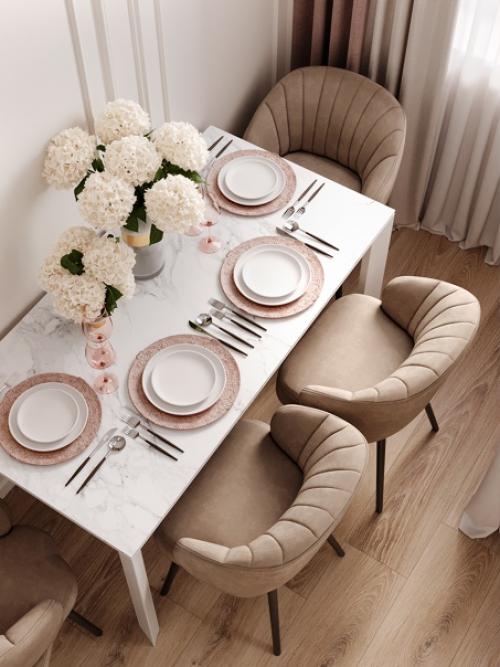 Размещение стульев в интерьере. 01