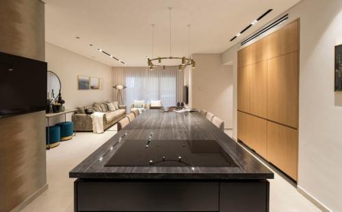 Стильная современная квартира для семейной пары с 3- мя детьми в Тель-авиве, израиль. 08