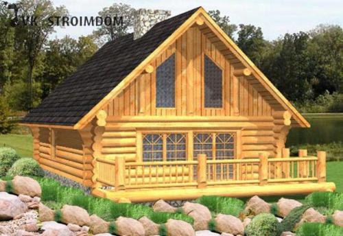 Канадская рубка: описание технологии, фото домов, проекты. 01