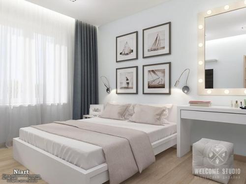 Двухкомнатная квартира в Москве Голубая Дымка. 04