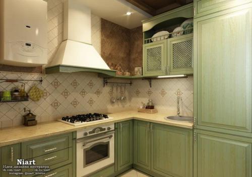 Дизайн - проект квартиры в стиле кантри. 05