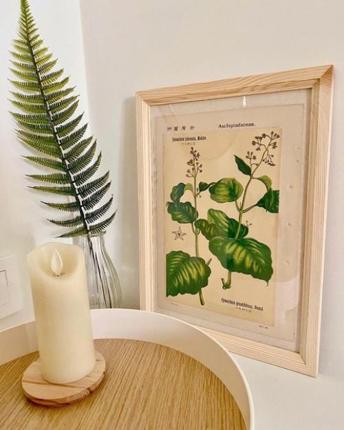 Детали скандинавского интерьера в китайской квартире, где очень любят дерево. 02