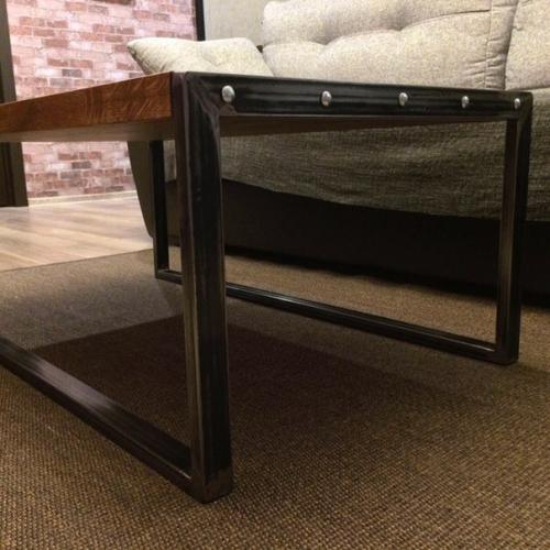 Брутальный кофейный стол в стиле лофт! 03