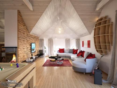 Как чердак в уютную мансарду превратить. 07