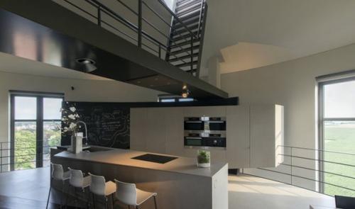 Дом из водонапорной башни в Бельгии. 06