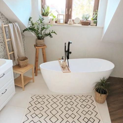 Как оформить ванную комнату в скандинавском стиле. 04