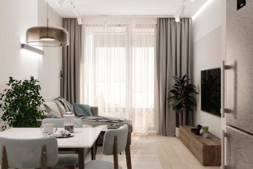 Проект однокомнатной квартиры 37 кв. 03