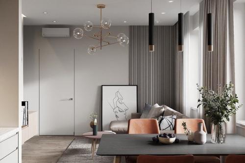 Какая невероятная и красивая квартира студия! 03