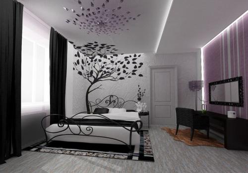 Уютная спальня.  Оформление спальни ответственный момент при проведении ремонта или обновлении интерьера. 04