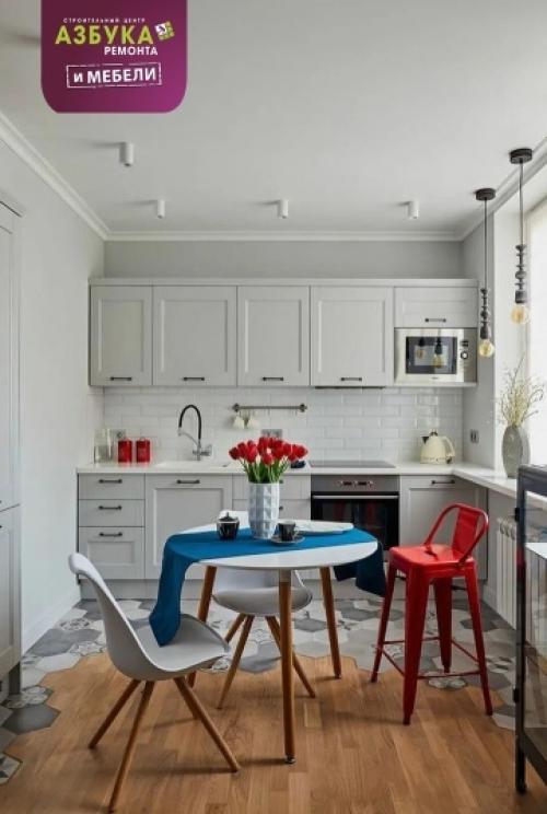 Комбинированный пол - достаточно распространенный прием в интерьере. 04