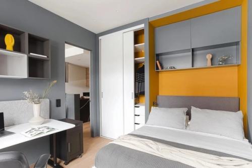 Минимализм и функциональность в интерьере квартиры (39 кв. 05