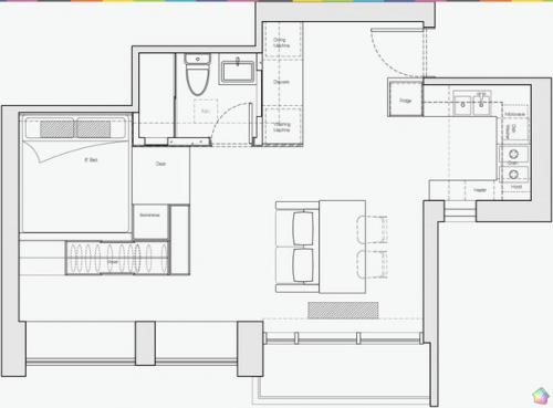 Квартира площадью 33 квадратных метра в Гонконге ч. 2. 08