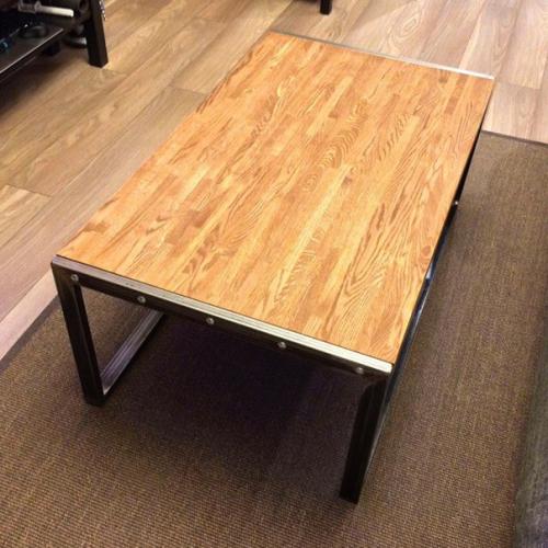 Брутальный кофейный стол в стиле лофт! 01