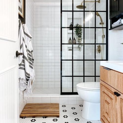 Как оформить ванную комнату в скандинавском стиле. 03