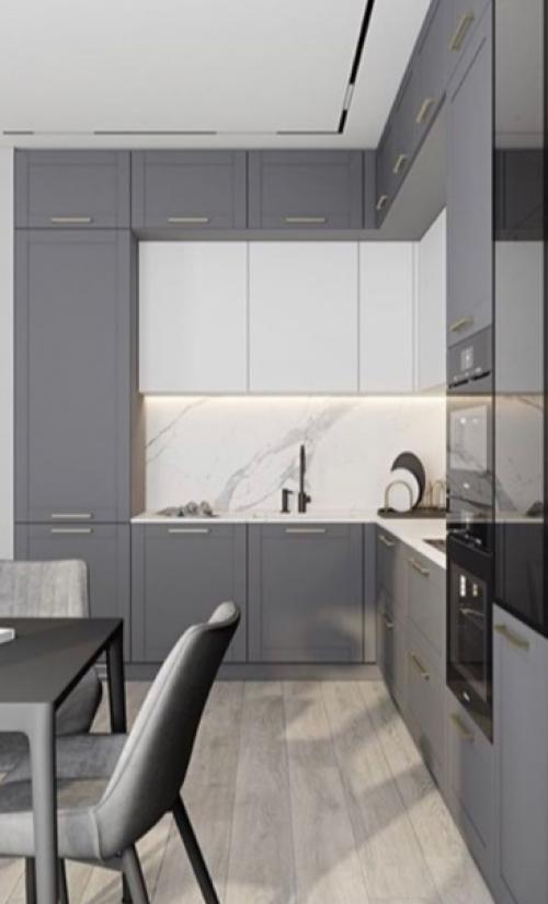 Серая - это мрачная кухня! 05