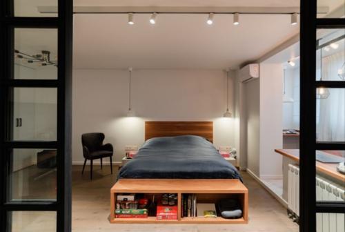 Современный интерьер квартиры площадью 40 кв. 05