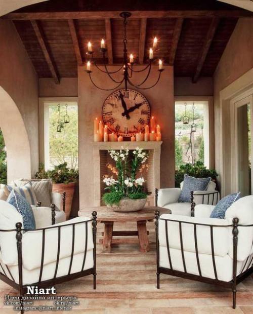 Часы в интерьере. 02