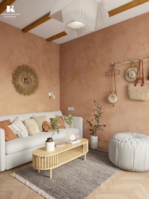 Дизайн интерьера спальни в частном доме. 04