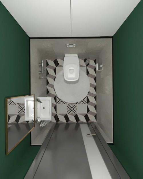 Душевaя и санузeл. 01