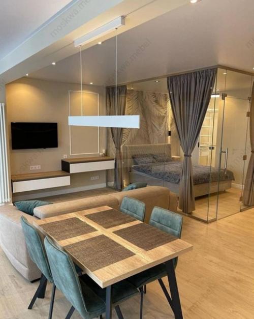 Просторная квартира. В нейтральных тонах. 02