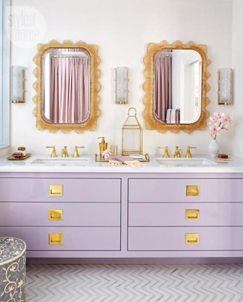 Женский будуар в пастельных оттенках. 01