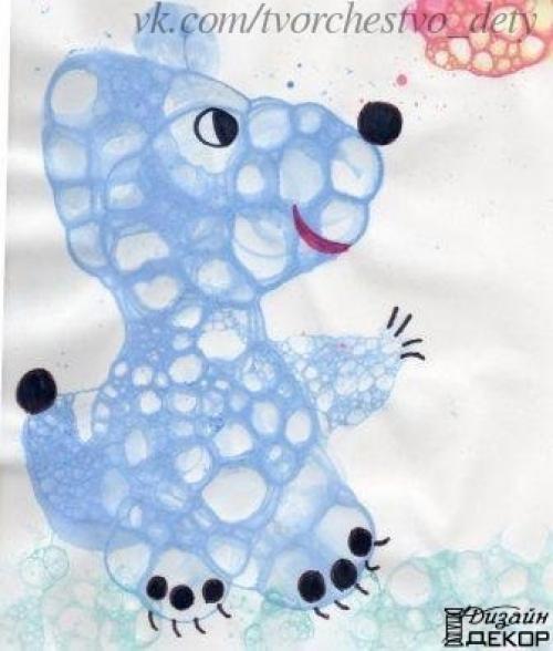 Рисование мыльными пузырями? 09