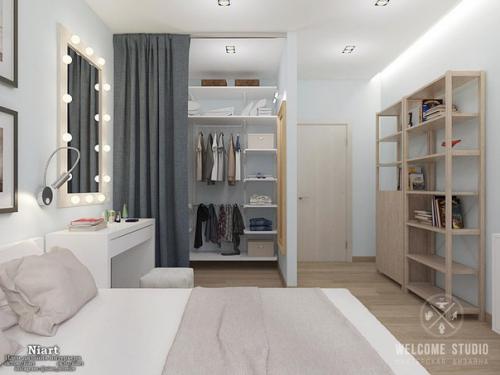 Двухкомнатная квартира в Москве Голубая Дымка. 05