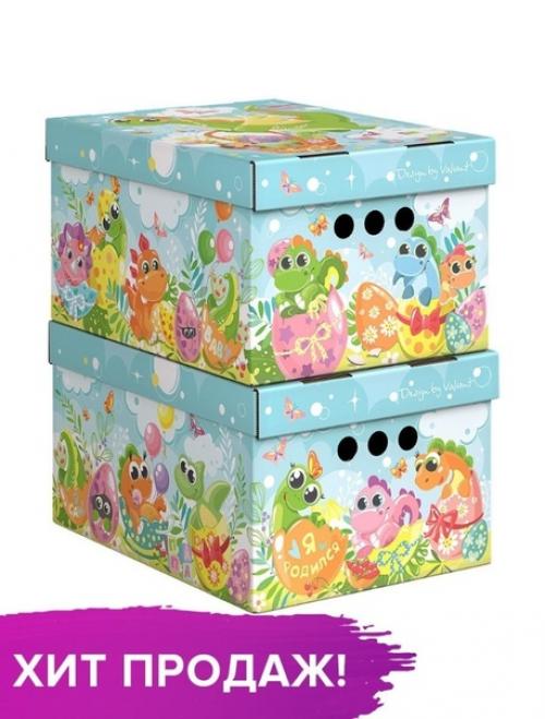 Коробки для хранения из экологически чистого материала - картона. 01