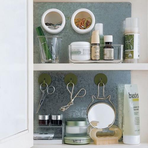 10 хитростей для хранения мелочей в ванной. 02