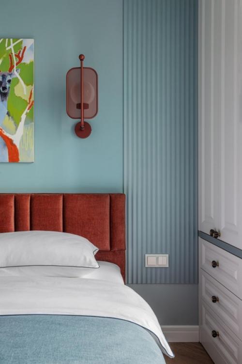 Реализованный интерьер квартиры, площадью 73 кв. 02