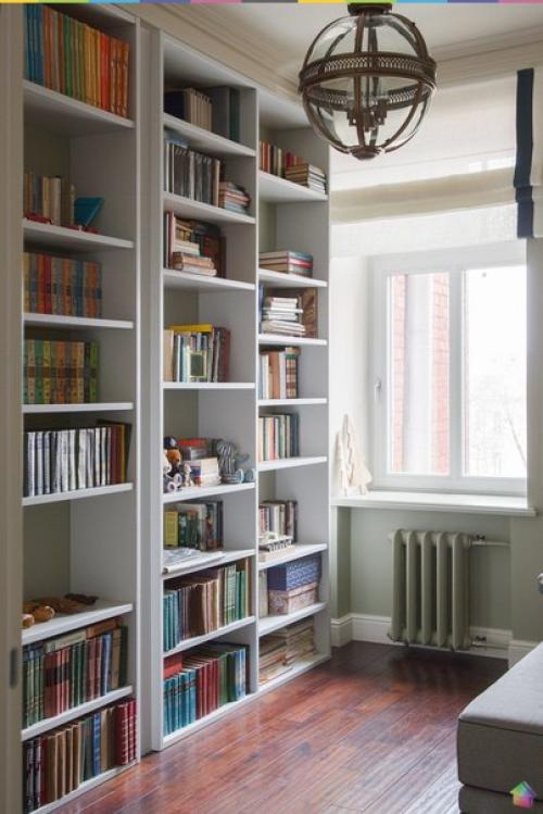 Квартира с библиотекой в старинном доме в центре Москвы ч. 1. 06