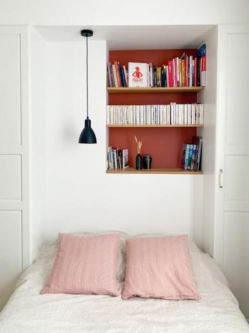 Интерьер маленькой французской однушки всего 26 кв. 06