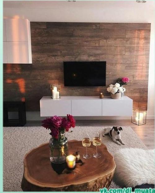 Интерьер кухни - гостиной. 01