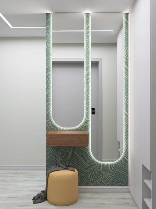 После последних монохромных работ особенно приятно проектировать яркие интерьеры и сейчас как раз работаю над таким проектом. 01