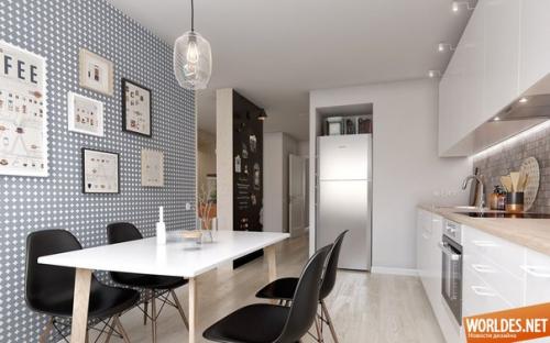 * Идеи для ремонта: квартира со скандинавским интерьером *. 01