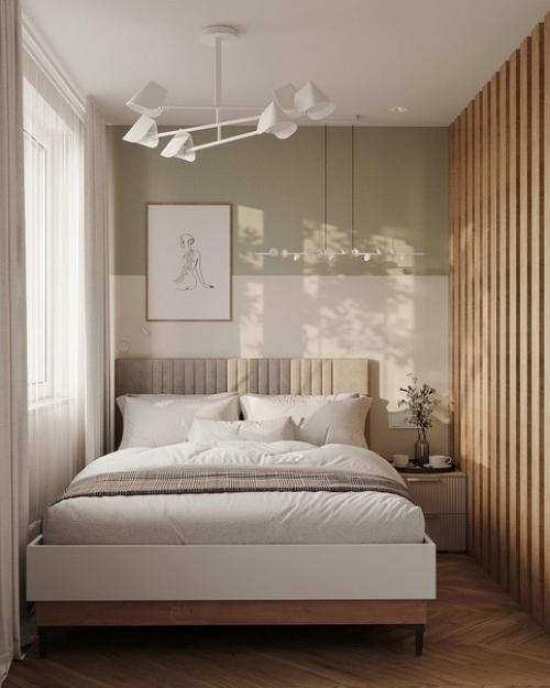 Для клиентки работающей в PR - агентстве, дизайнер Марина куницына расставила акценты в оформлении квартиры - однушки площадью 35 м. 03