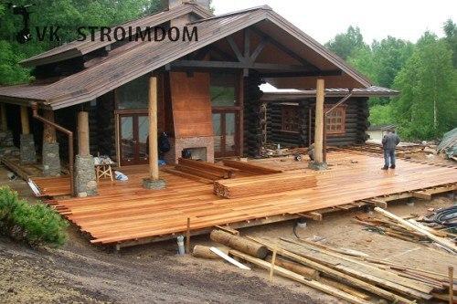 Веранда на даче своими руками. 01