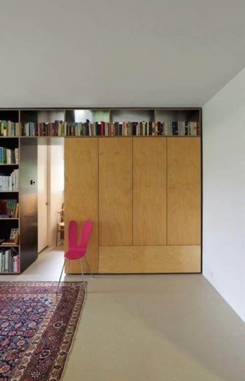 Очень функциональный проект квартиры 38 кв. 01