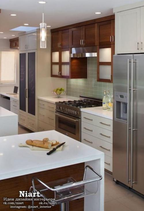 Сочетание цветов в интерьере кухни - 6 примеров. 04