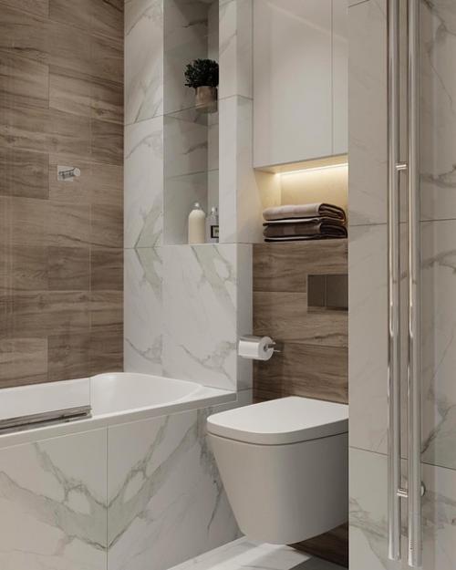 Мы оцениваем дизайн ванной комнаты. 02