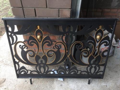 Перила с рисунком под обои (дешевле ковки. 07