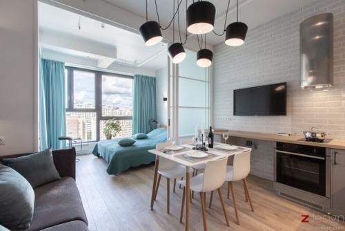 Интерьер квартиры 32 кв. 04