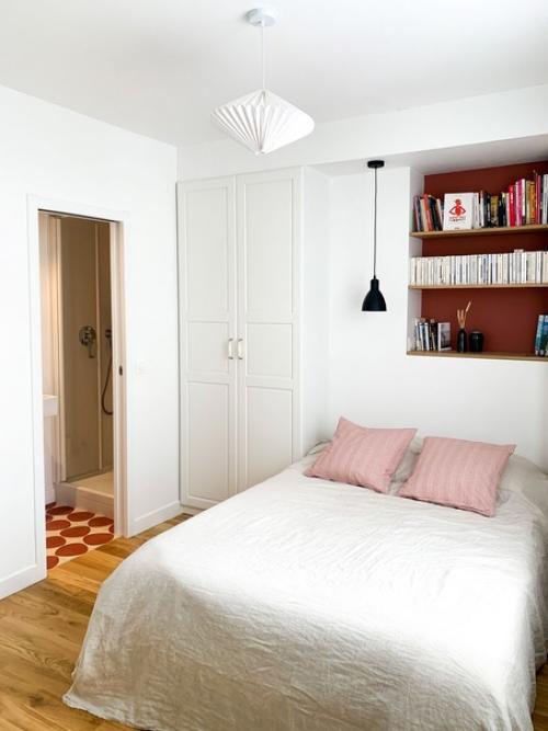 Интерьер маленькой французской однушки всего 26 кв. 05