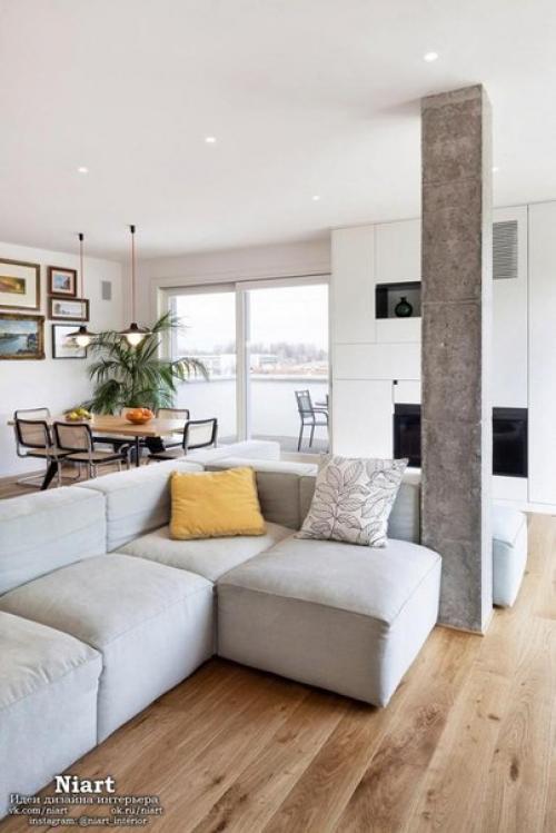 Как расставить мебель в однокомнатной хрущевке. 07