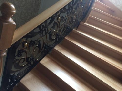 Перила с рисунком под обои (дешевле ковки. 05