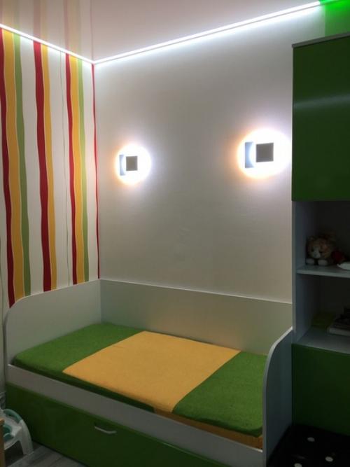 Наконец - то закончили ремонт двух детских комнат. 01